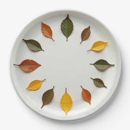 Frühjahr Pappteller (Vorderseite)