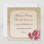 Frühjahr-Party oder Mehrzweckeinladung Einladung (Vorderseite)