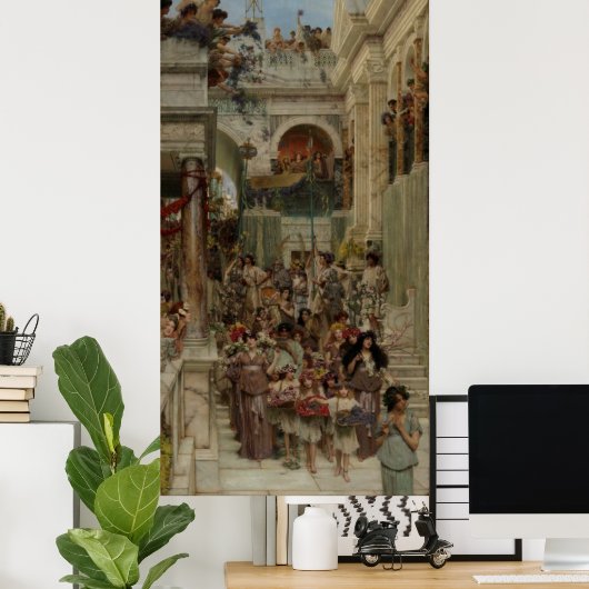 Frühjahr Poster (Heimbüro)