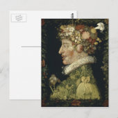 Frühjahr Postkarte (Vorne/Hinten)