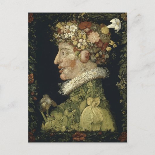 Frühjahr Postkarte (Vorderseite)