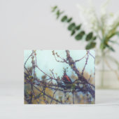 Frühjahr Postkarte (Stehend Vorderseite)
