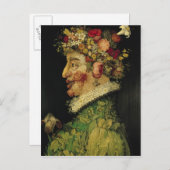 Frühjahr Postkarte (Vorne/Hinten)