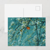 Frühjahr Postkarte (Vorne/Hinten)
