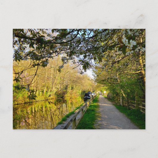 Frühjahr Postkarte (Vorderseite)