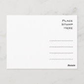 Frühjahr Postkarte (Rückseite)