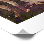 Frühjahr (Primavera) von Sandro Botticelli Poster (Ecke)