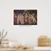 Frühjahr (Primavera) von Sandro Botticelli Poster (Küche)
