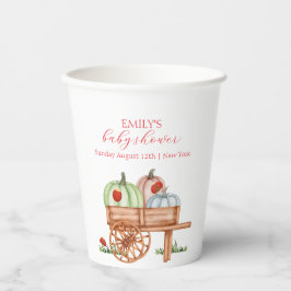 Frühjahr Rustikale moderne Pumpkin Labybug Baby Du Pappbecher