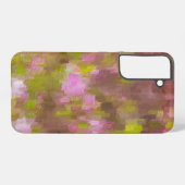 Frühjahr-Saison Pinks Abstrakt Samsung Galaxy Fall Hülle (Rückseite (Horizontal))