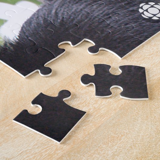 Frühjahr - Schwarzer Bär Puzzle (Seite)