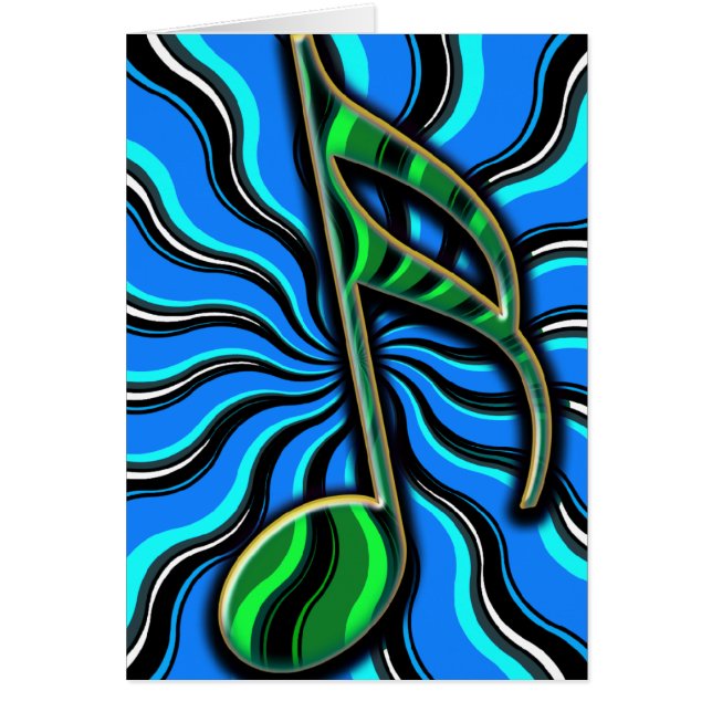 Frühjahr Semiquaver - 16. Anmerkungs-Musik-Symbol (Vorne)