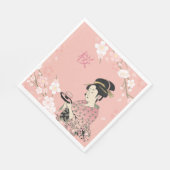 Frühjahr Serviette (Ecke)