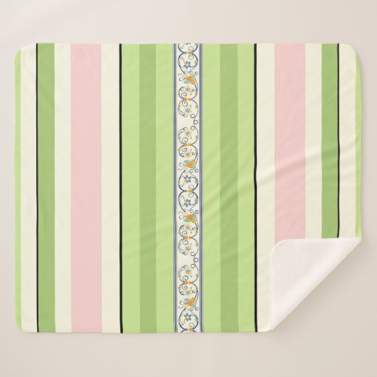 Frühjahr Sherpadecke (Vorderseite (Horizontal))