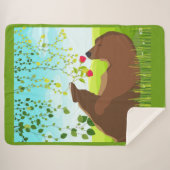 Frühjahr Sherpadecke (Vorderseite (Horizontal))