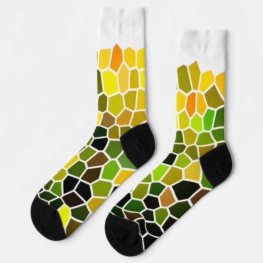 Frühjahr Socken (Linkes Detail)