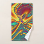 Frühjahr Sommer Blume Magie Badhandtuch Set (Handtuch)