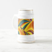 Frühjahr Sommer Blume Magie Bierglas (Vorderseite Links)