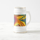 Frühjahr Sommer Blume Magie Bierglas (VorderseiteRechts)