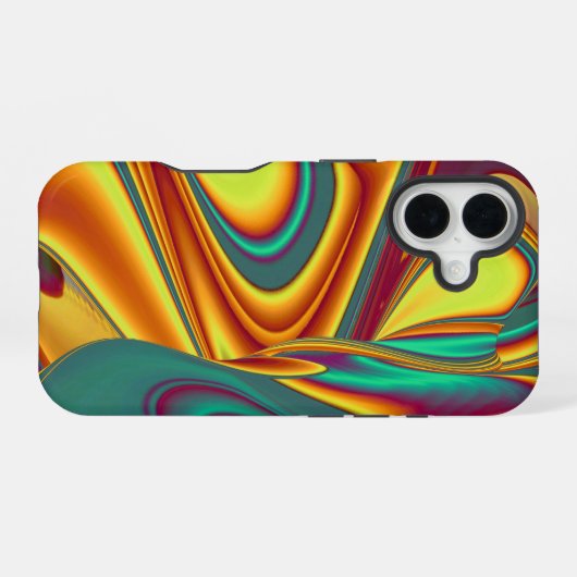 Frühjahr Sommer Blume Magie iPhone 16 Hülle (Rückseite (Horizontal))