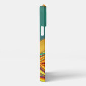 Frühjahr Sommer Blume Magie iPhone Hülle (Rechte Seite)