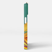 Frühjahr Sommer Blume Magie iPhone Hülle (Rechte Seite)