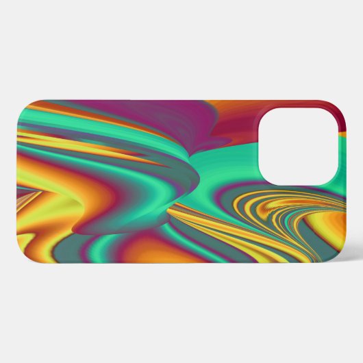 Frühjahr Sommer Blume Magie iPhone Hülle (Rückseite (Horizontal))