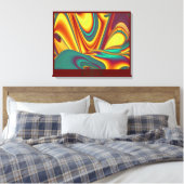 Frühjahr Sommer Blume Magie Leinwanddruck (Insitu (Schlafzimmer))