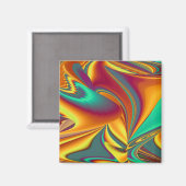 Frühjahr Sommer Blume Magie Magnet (Vorderseite/Rückseite)