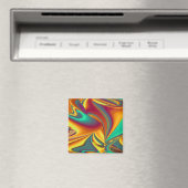 Frühjahr Sommer Blume Magie Magnet (In Situ (Geschirrspüler))