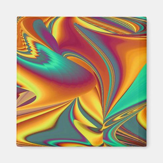 Frühjahr Sommer Blume Magie Magnet (Vorne)