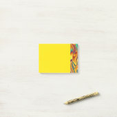 Frühjahr Sommer Blume Magie Post-it Klebezettel (Auf Schreibtisch)