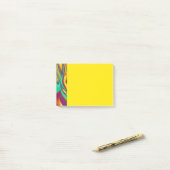 Frühjahr Sommer Blume Magie Post-it Klebezettel (Auf Schreibtisch)