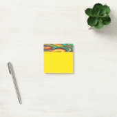 Frühjahr Sommer Blume Magie Post-it Klebezettel (Büro)
