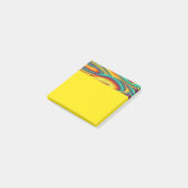 Frühjahr Sommer Blume Magie Post-it Klebezettel (angewinkelt)