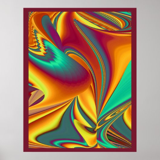 Frühjahr Sommer Blume Magie Poster (Vorne)