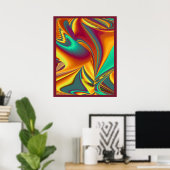Frühjahr Sommer Blume Magie Poster (Heimbüro)