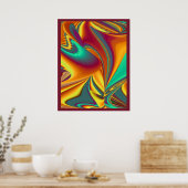 Frühjahr Sommer Blume Magie Poster (Küche)