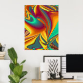 Frühjahr Sommer Blume Magie Poster (Heimbüro)