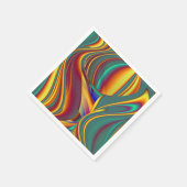 Frühjahr Sommer Blume Magie Serviette (Ecke)