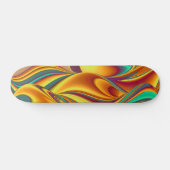 Frühjahr Sommer Blume Magie Skateboard (Horizontal)