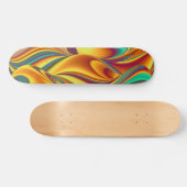 Frühjahr Sommer Blume Magie Skateboard (Horizontal)