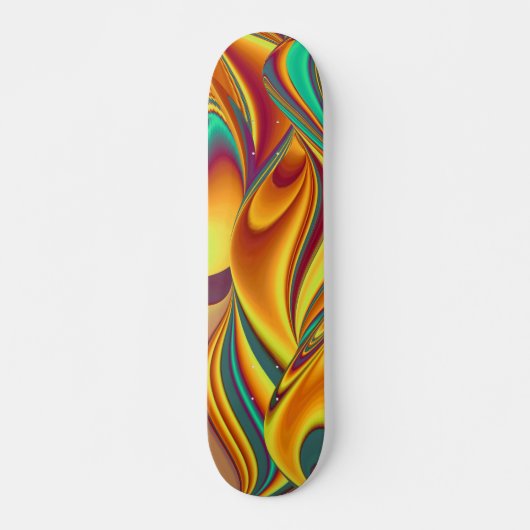 Frühjahr Sommer Blume Magie Skateboard (Vorne)
