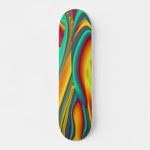 Frühjahr Sommer Blume Magie Skateboard