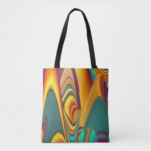 Frühjahr Sommer Blume Magie Tasche (Vorderseite)