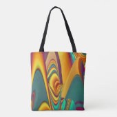 Frühjahr Sommer Blume Magie Tasche (Rückseite)