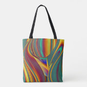 Frühjahr Sommer Blume Magie Tasche (Rückseite)