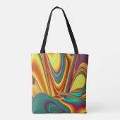 Frühjahr Sommer Blume Magie Tasche (Rückseite)