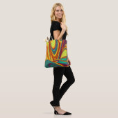 Frühjahr Sommer Blume Magie Tasche (Am Model)