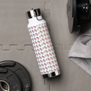 Frühjahr Sommer Blume rosa Flamingo Trinkflasche